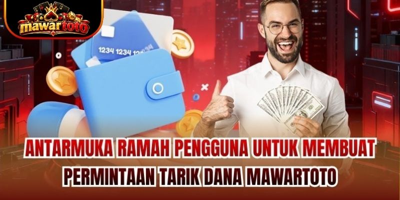 Antarmuka ramah pengguna untuk membuat permintaan tarik dana Mawartoto