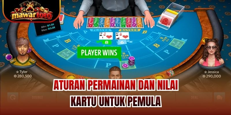 Aturan permainan dan nilai kartu untuk pemula