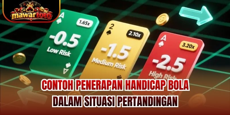 Contoh penerapan handicap bola dalam situasi pertandingan